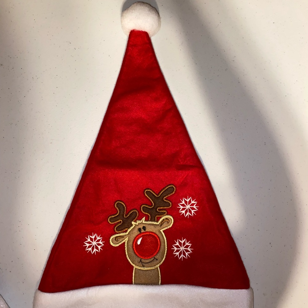 Set of 2 Santa hats